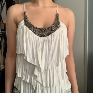 Embellished Tiered Waterfall Cami